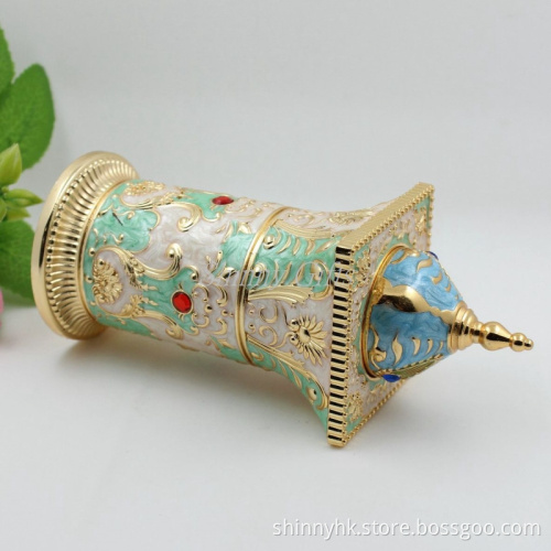 Shinny Gifts Roman Orders Automatic Toothpick Metal Holder